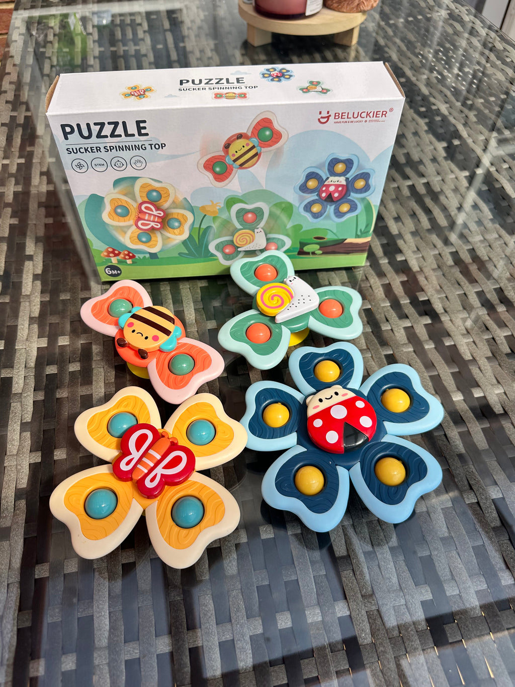 Sensory Spinning Toy for Babies 6M+