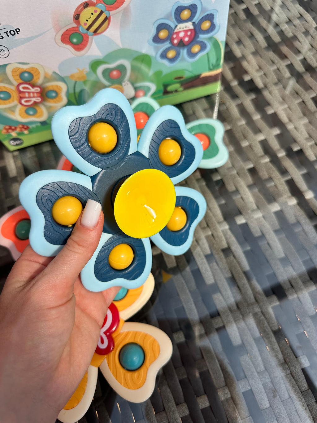 Sensory Spinning Toy for Babies 6M+