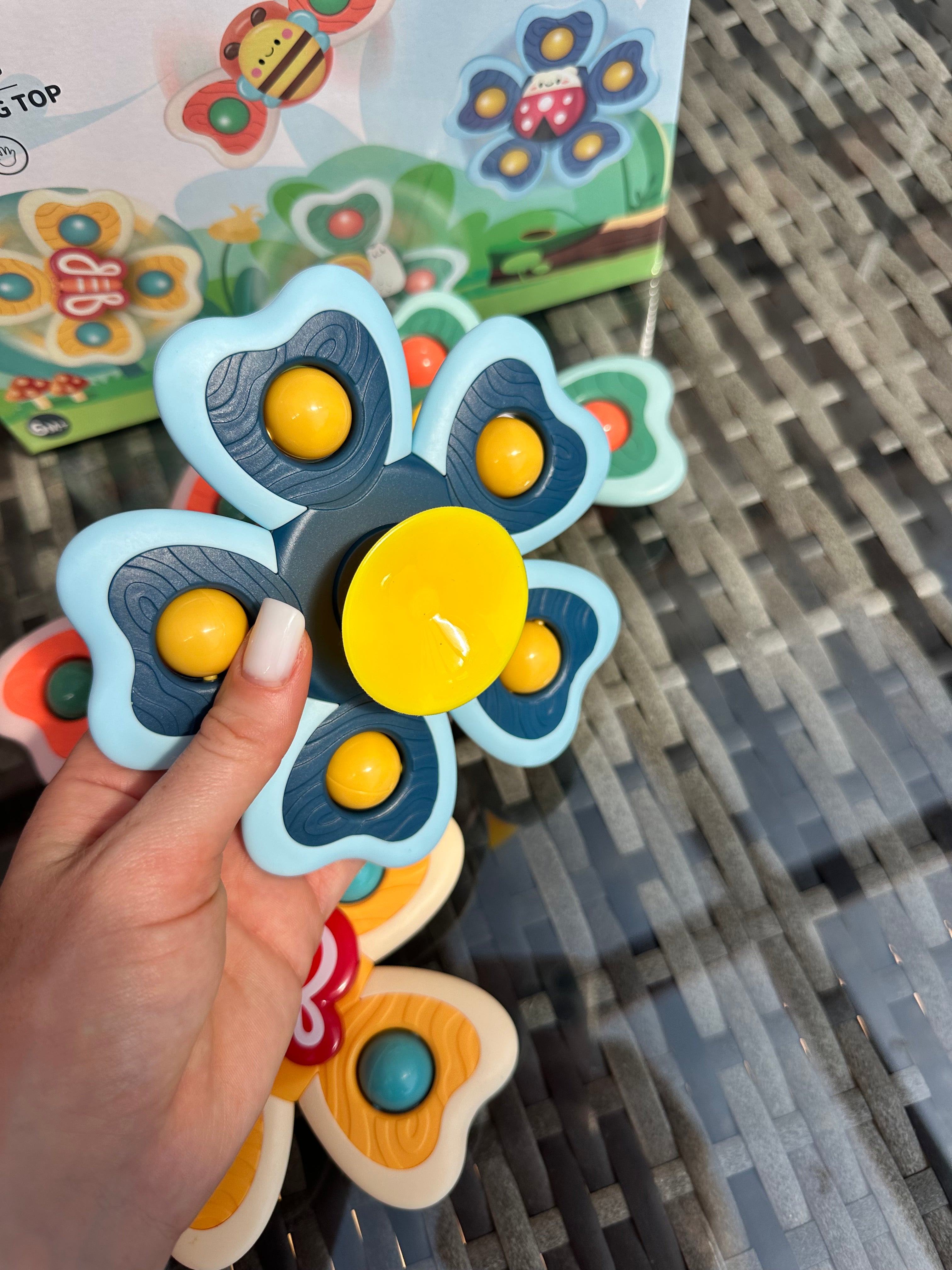 Sensory Spinning Toy for Babies 6M+