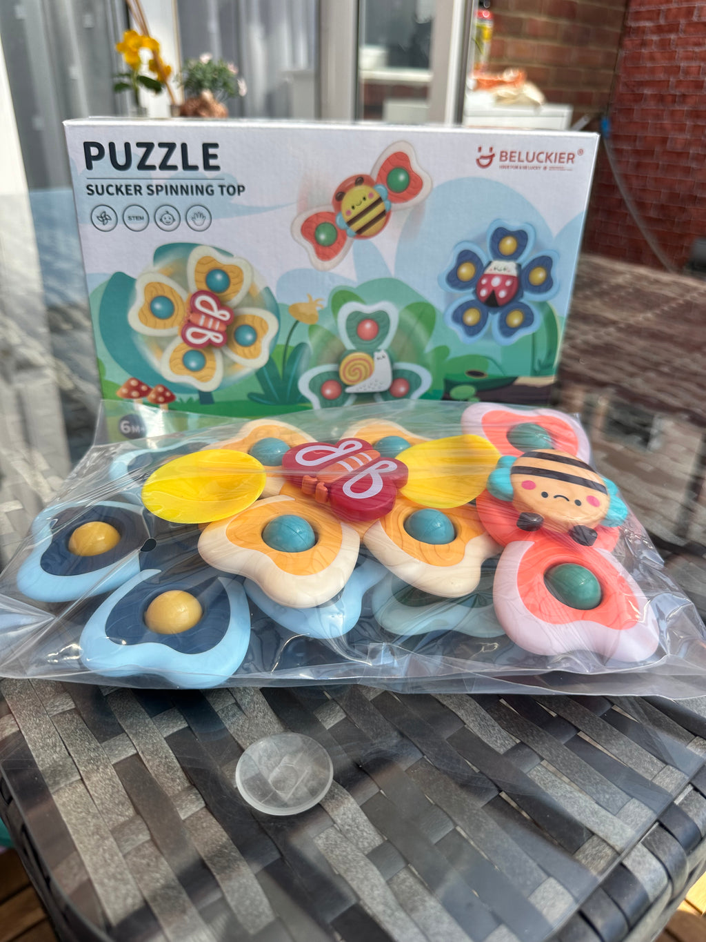 Sensory Spinning Toy for Babies 6M+