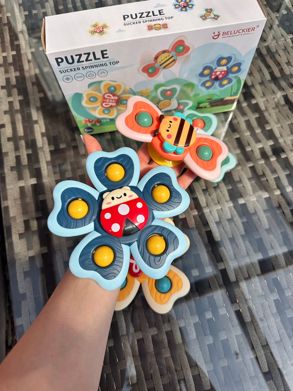 Sensory Spinning Toy for Babies 6M+
